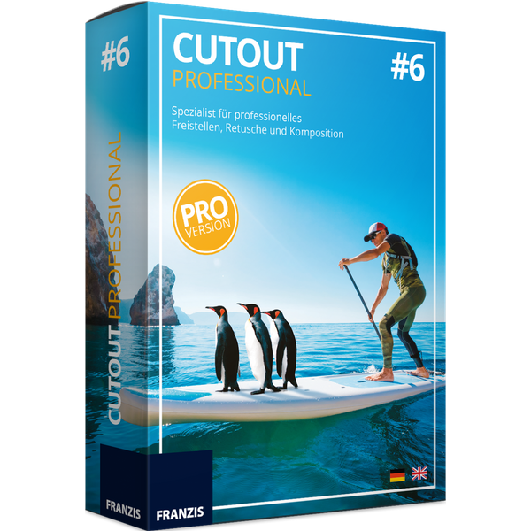 Franzis CutOut 6 professional Mac OS-image