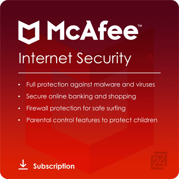 McAfee Internet Security 1 Dispositivo 3 Anni-image