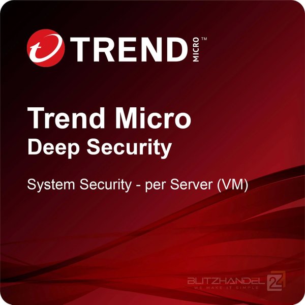 Trend Micro Deep Security - System Security - per Server (VM) Corporate Rinnovo 501 - 1000 Utente/i-image