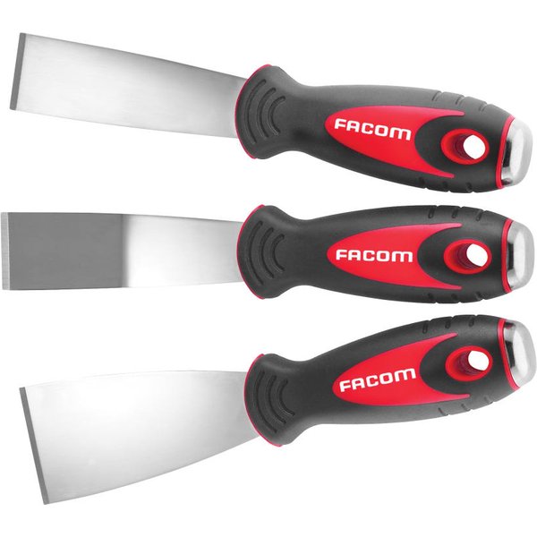 Facom Stainless Steel Scrapers Set of 3 235.J1