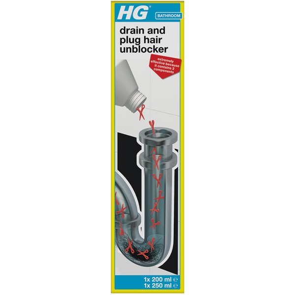 H G Drain & Plug Hair Unblocker 0.45L IR 667045106