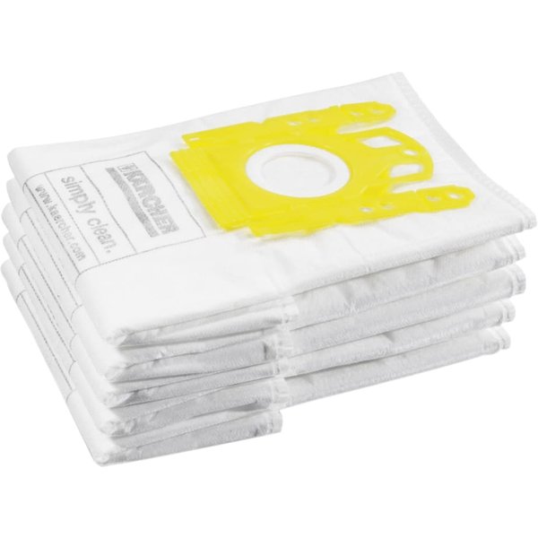 Karcher VC Fleece Vacuum Bags Pack of 5 6.904.329.0