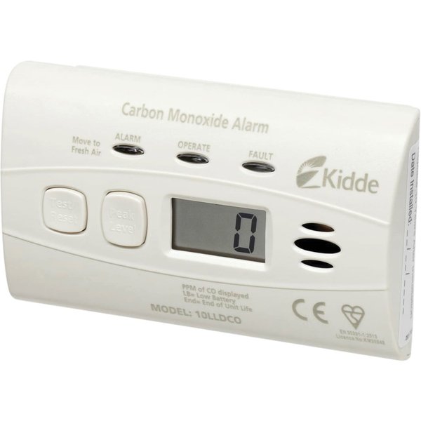 Kidde 10LLDCO 10-Year Sealed Battery Digital Carbon Monoxide Alarm K10LLDCO