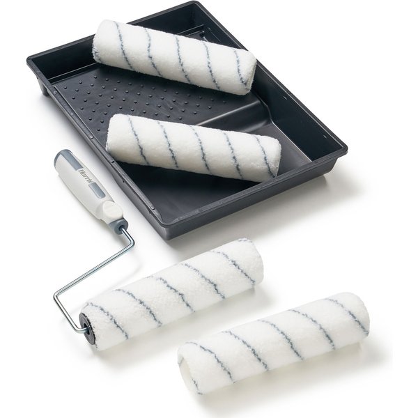 Harris 102012009 Seriously Good Walls & Ceilings 4 Medium Pile Roller Set 9 Inch 102012009