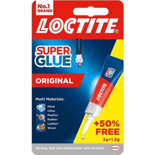 Loctite Super Glue Tube 3g + 50% FOC 3019687