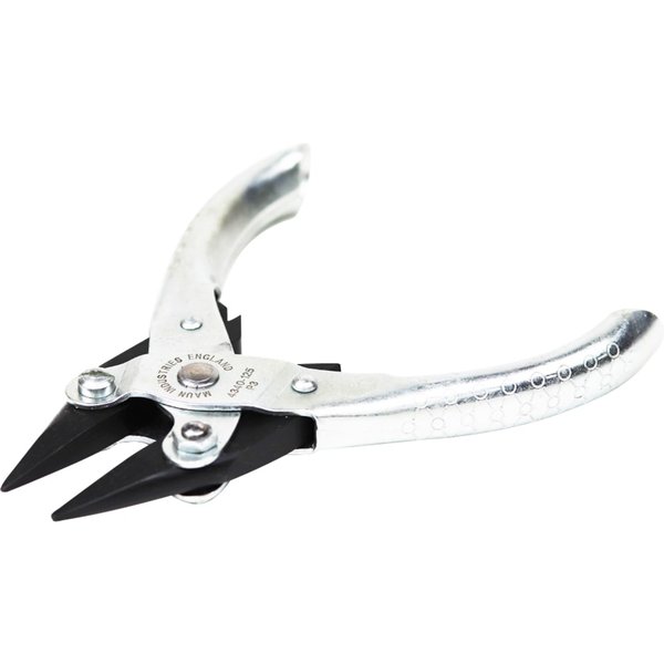 Maun Snipe Nose Parallel Pliers, Serrated Jaws 125mm 4330-125