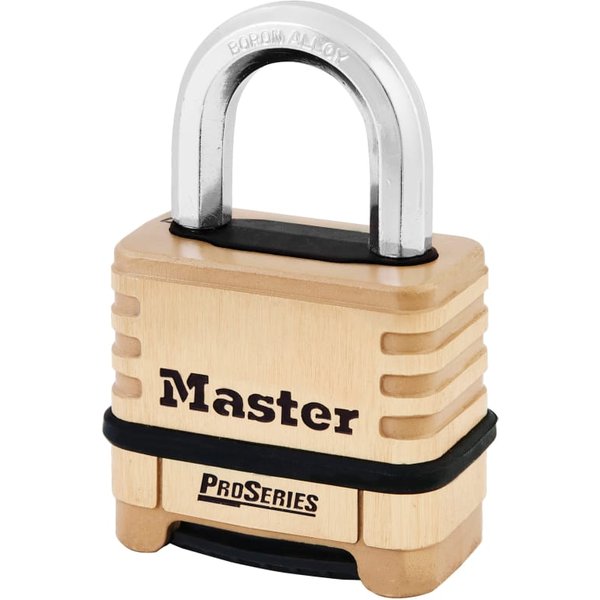 Master Lock ProSeries® Brass 4 Digit Padlock 57mm 1175D