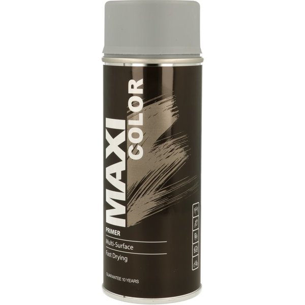 MAXICOLOR Spray Paint Primer Grey 400ml MX0001 MX0001