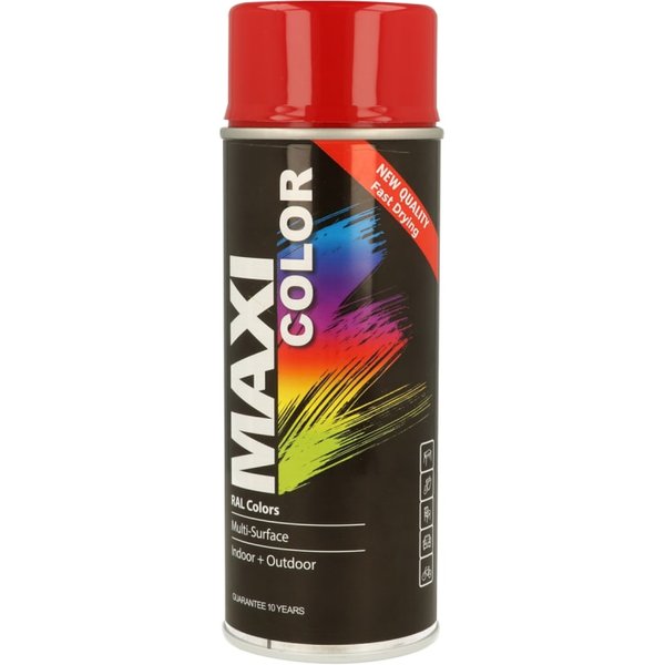 MAXICOLOR Spray Paint Gloss Carmine Red 400ml MX3002 MX3002