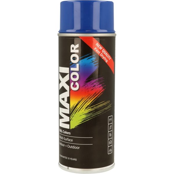 MAXICOLOR Spray Paint Gloss Ultra Marine Blue 400ml MX5002 MX5002
