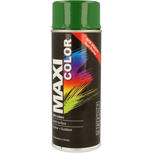 MAXICOLOR Spray Paint Gloss Leaves Green 400ml MX6002 MX6002