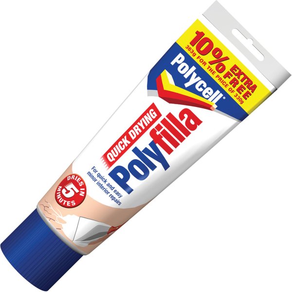 Polycell Multi Purpose Quick Dry Polyfilla 330g + 10% 5093000