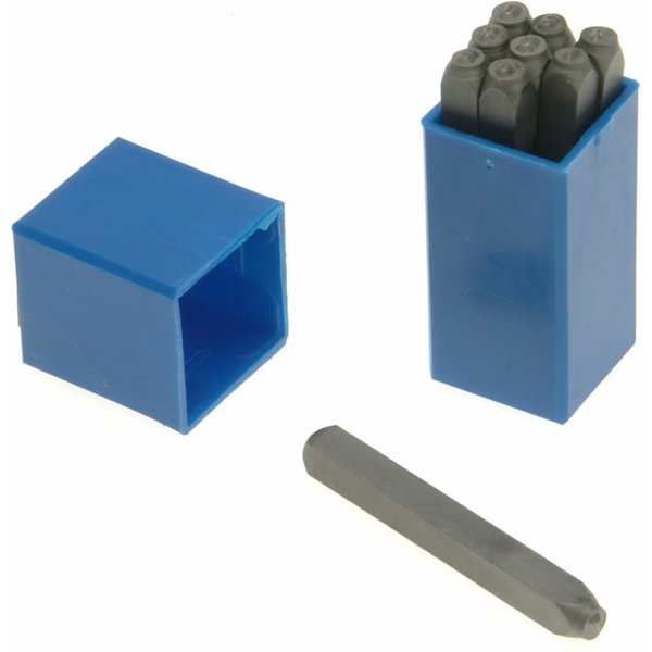 Priory 180- 4.0mm Set of Number Punches 5/32in PRI1804