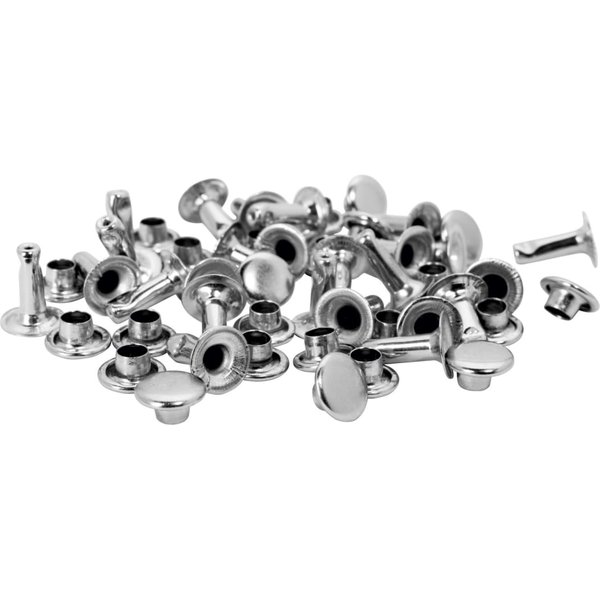 Rapid Tubular Rivets 7 x 3 x 9mm Cap 3 x 7mm (Pack 25) 5000414