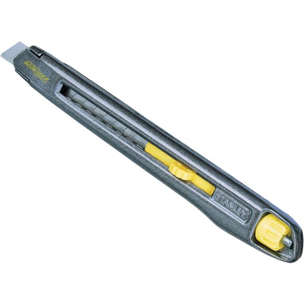 STANLEY® Hand Tools Interlock Snap-Off Blade Knife 9mm 0-10-095