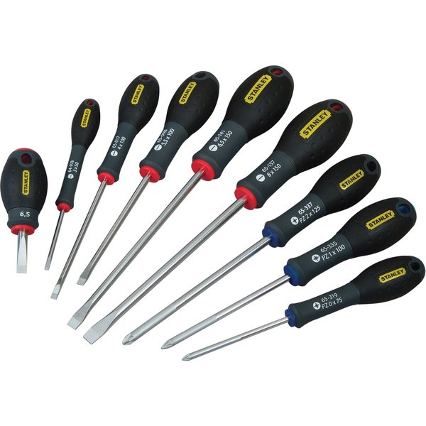 STANLEY® Hand Tools FatMax® Screwdriver Set, 9 Piece 5-65-424