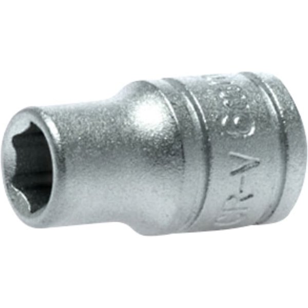 Teng Hexagon Socket 6 Point Regular 1/4in Drive 6mm M140506