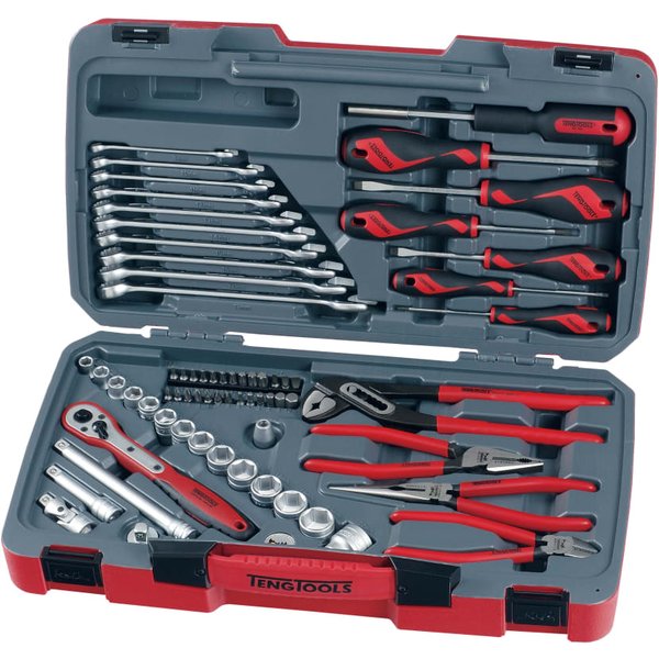 Teng T3867 Tool Set of 67 3/8in Drive T3867