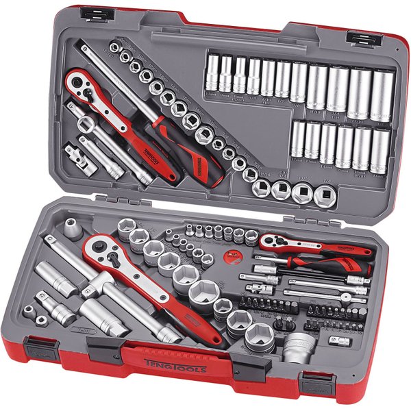 Teng TM111 Tool Set of 111 Metric & AF 1/4in 3/8in & 1/2in Drive TM111