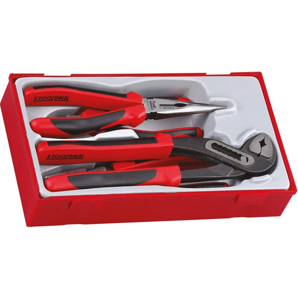 Teng TT440T Mega Bite Pliers Set, 4 Piece TT440-T