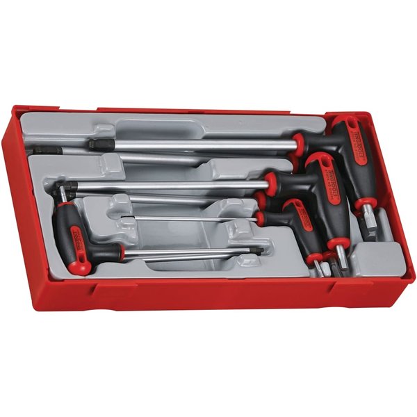 Teng TTHEX7 Metric Hex T-Handle Driver Set, 7 Piece TTHEX7