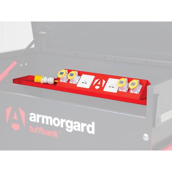 Armorgard TBS4P TuffBankâ„¢ PowerShelf 4ft TBS4P
