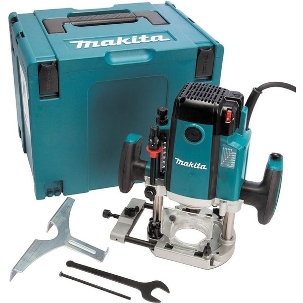 Makita RP2303FC08/2 1/2" Corded Plunge Router 240V With Type 4 Case RP2303FC08/2
