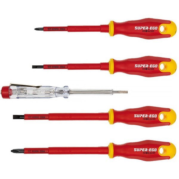 Rothenberger SUPER-EGO Screwdriver Set + Tester - 1500000671