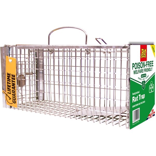 The Big Cheese Poison Free Ready Baited Rat Trap STV203