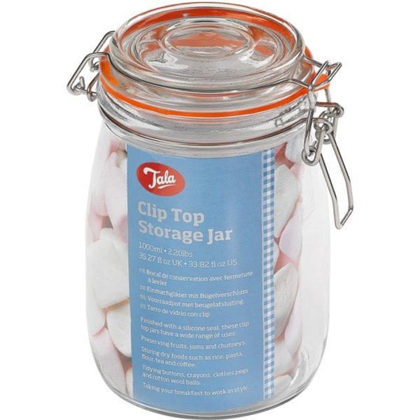 Tala Classic Airtight Lever Arm Storage Jar 10A 12895