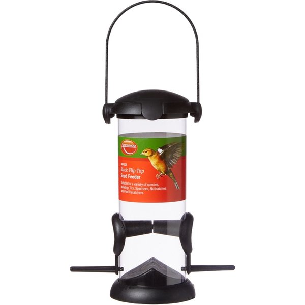 Ambassador Black Flip Top Seed Feeder ABF205