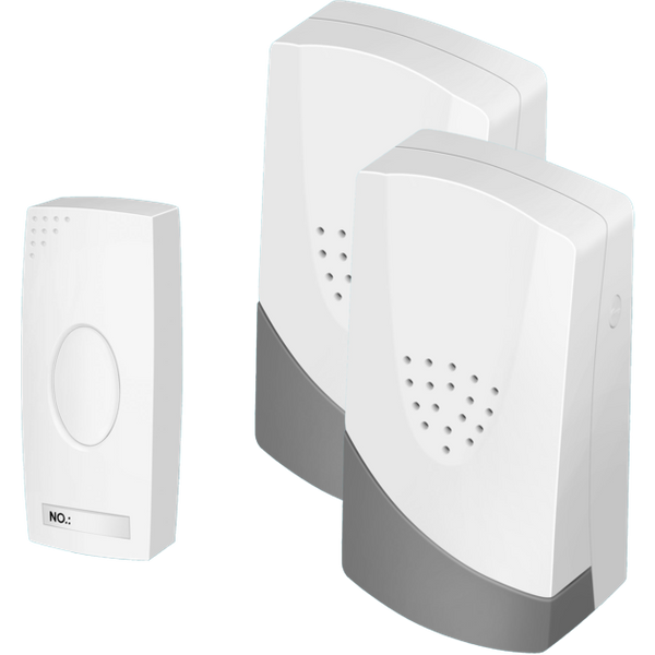 Securlec Plug-In Wireless Doorbell & 2 Chimes SL9395