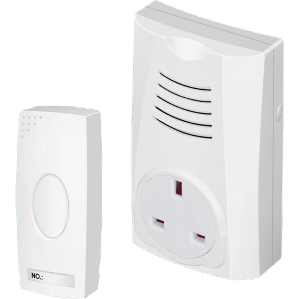 Securlec Plug Through Wireless Doorbell & Chime SL9396