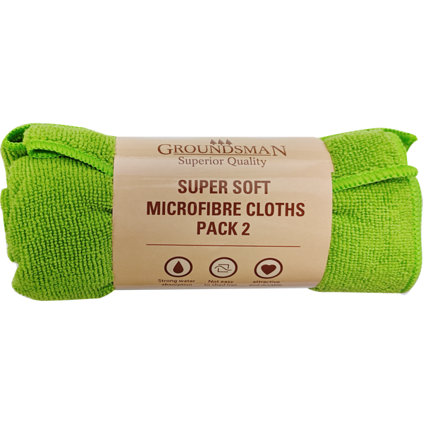 Groundsman Super Soft Microfibre Cloths 36 x 36cm GMMF10