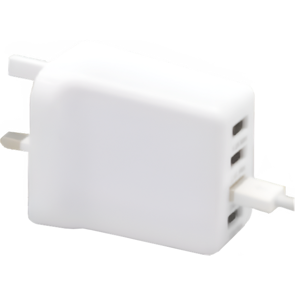 Securlec Mains Charger 2x Usb A 2x Usb C SL9404