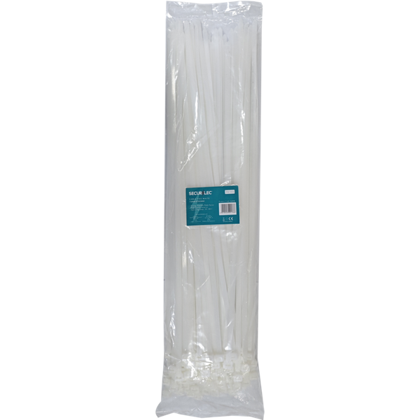 Securlec Cable Ties White 550mm x 8mm SL9176