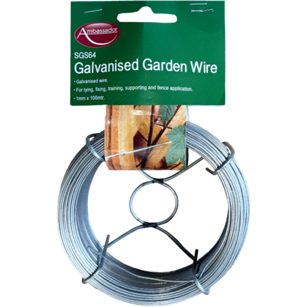 Ambassador Galvanised Garden Wire SGS64