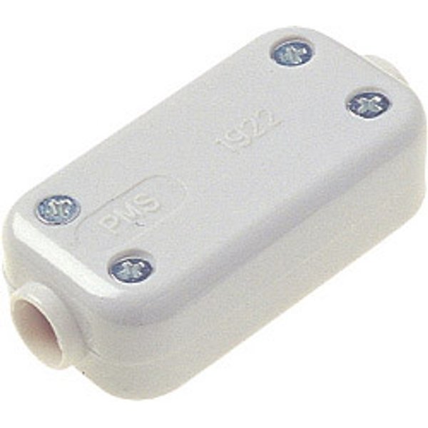 Securlec 5A, 2 Terminal Fixed Connector, White SL9228