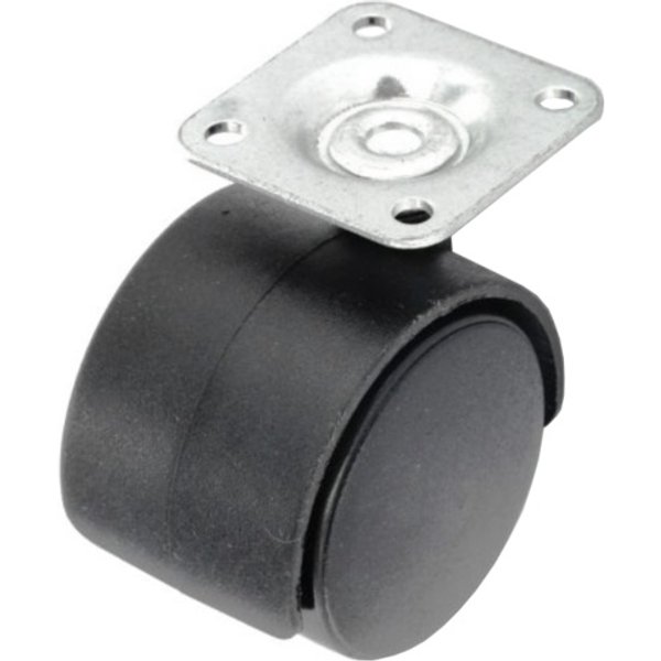 Smiths Ironmongery Twin Wheel Castor Socket Fix B5325