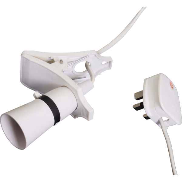 Securlec Clip on Lamp With 2m Flex & Plug SL9045