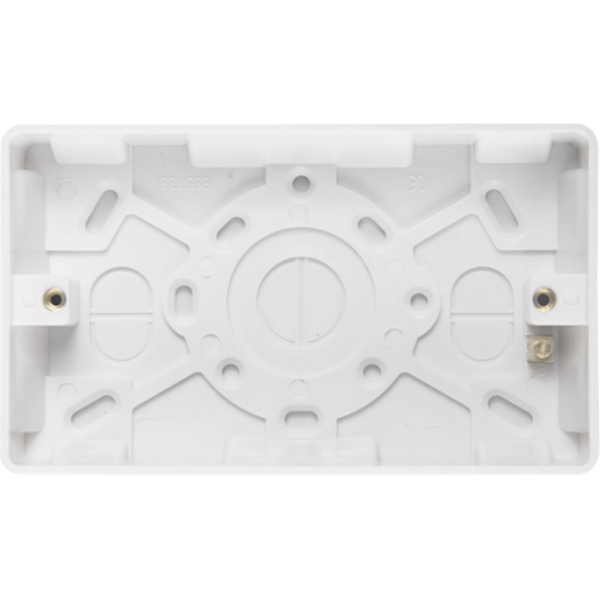 Securlec 2 Gang Pattress Box SL9386