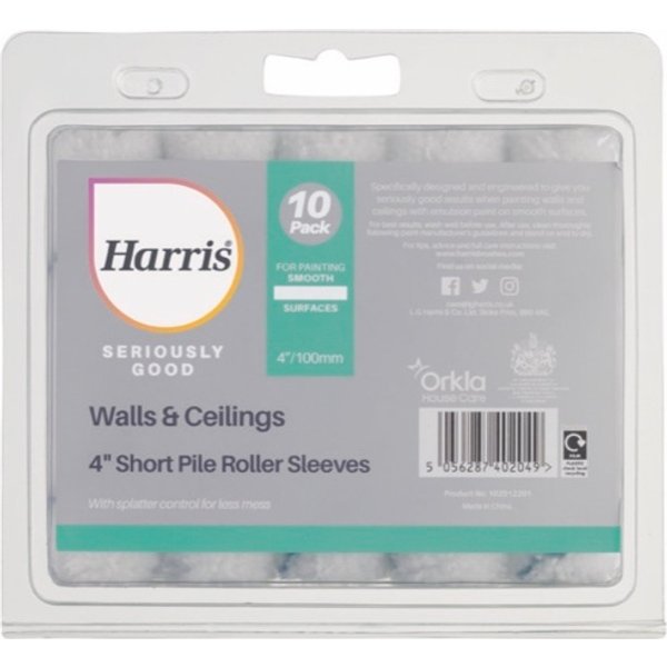 Harris Seriously Good Walls & Ceilings Short Pile Sleeve 102012201