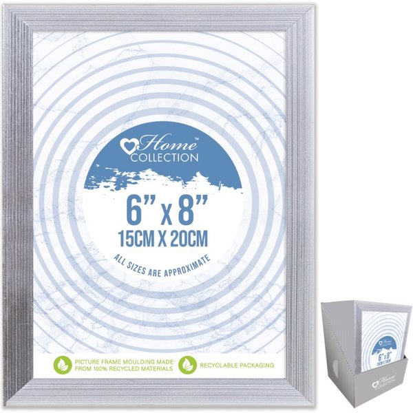 I G Design Cambridge Silver Frame With Glass BDAR/2