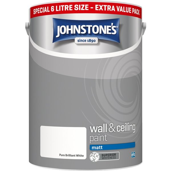 Johnstone's Wall & Ceiling Matt 6L 303969