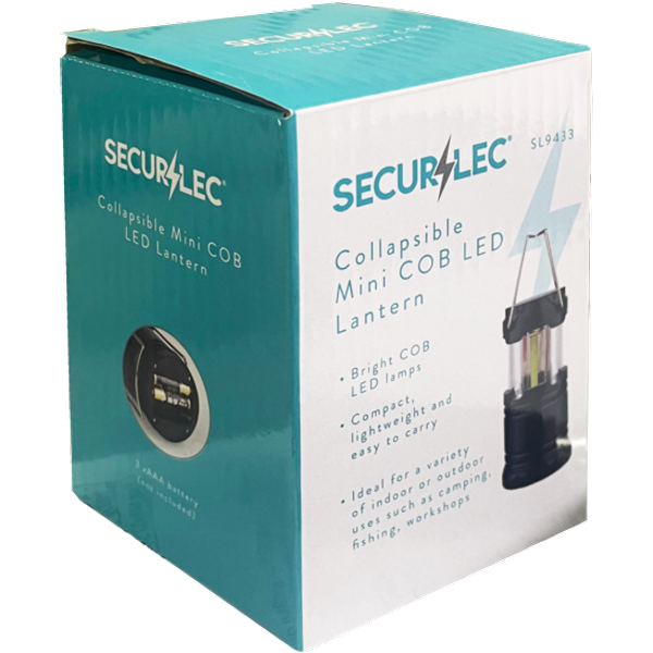 Securlec Collapsible Mini LED Lantern SL9433