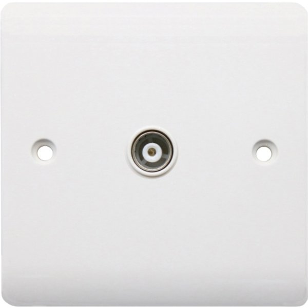 Securlec 1 Gang TV Socket SL9596