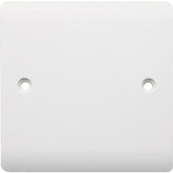 Securlec 1 Gang Blank Plate SL9550