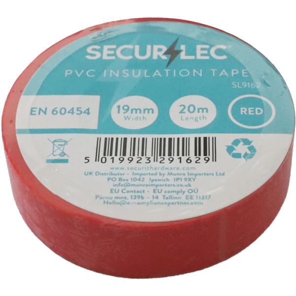 Securlec PVC Insulation Tapes Pack 10 SL9162
