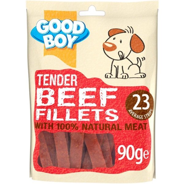 Good Boy Tender Beef Fillets 5000239055678