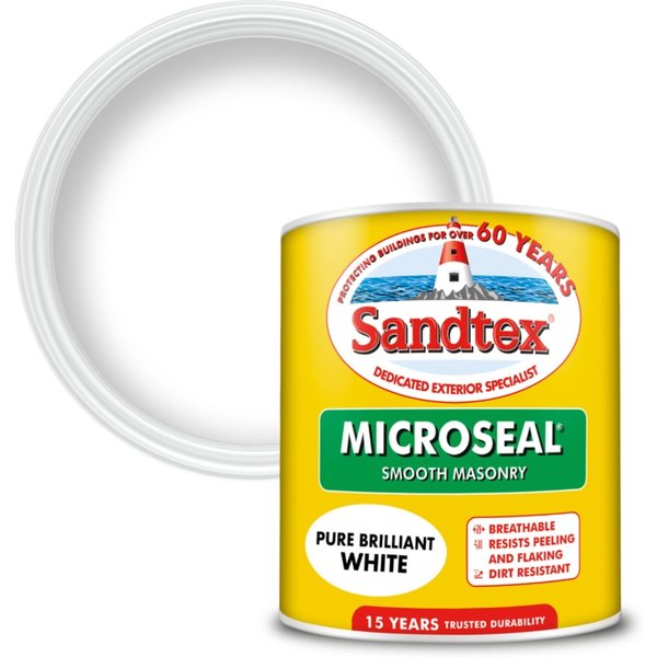 Sandtex Smooth Masonry Paint 1L 5092781